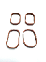 Image of Set of profile gaskets image for your 2000 BMW 740iLP   